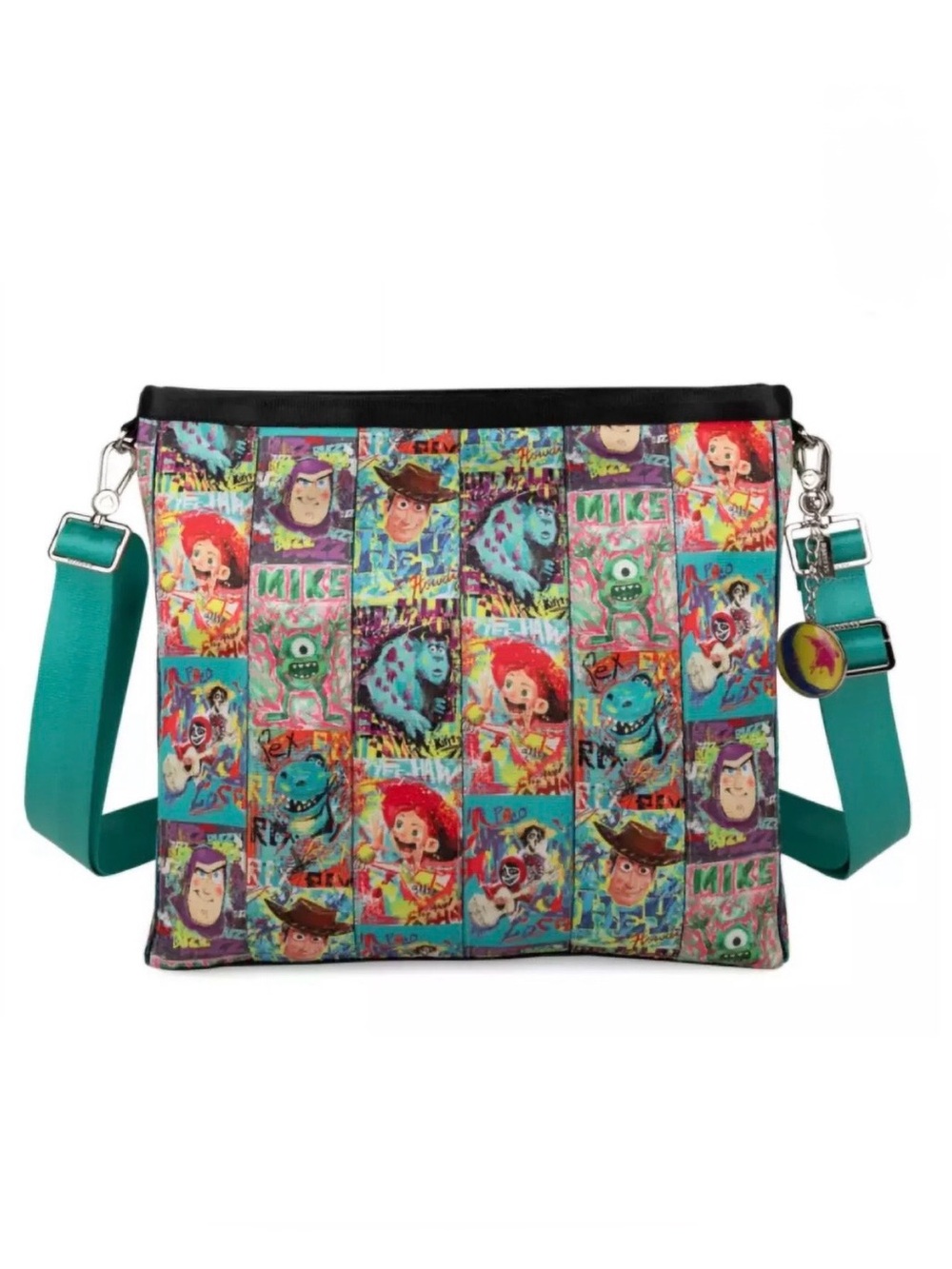 Rare Disney Harveys Pixar Convertible Crossbody Backpack Seatbelt Bag Toy Story